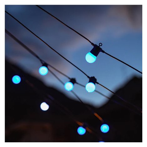 Twinkly Festoon Smart LED Lights 20 żarówek RGB (wielokolorowych) G45, 10m - 5